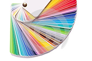 Color guide spectrum swatch