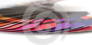 Color guide spectrum swatch samples rainbow