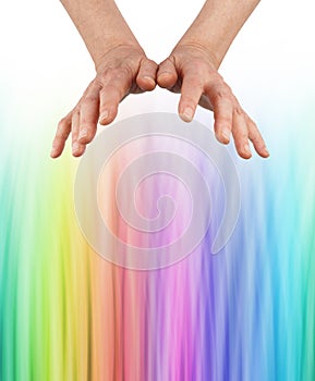 Color healer sensing color wave lengths photo