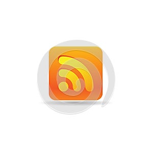 Color Icon - RSS Feed cup