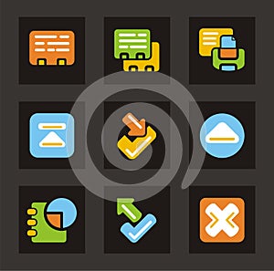 Color Icon Series - Database Icons