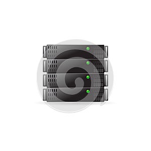 Color Icon - Server rack