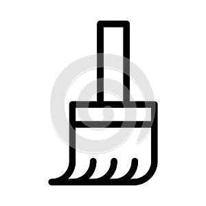 Color vector thin line icon