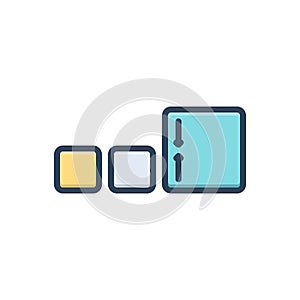 Color illustration icon for Especially, specifically and notably