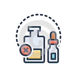 Color illustration icon for Essentially, necessarily and medicine