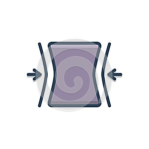 Color illustration icon for Fits, adjust and adapt