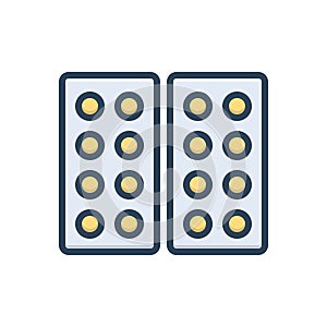 Color illustration icon for Similarly, likewise and parallel