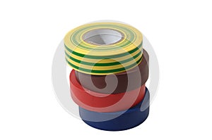 Color insulation tape rolls