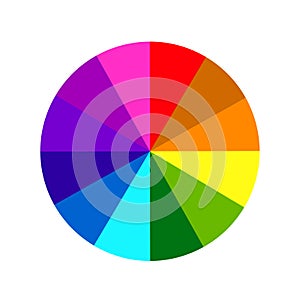 color palette in abstract style. Vector illustration. Stock image.