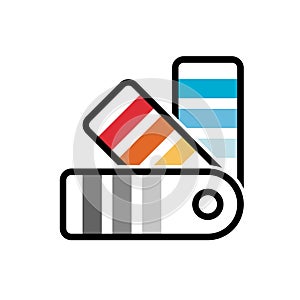 Color palette guide picker sampler icon photo