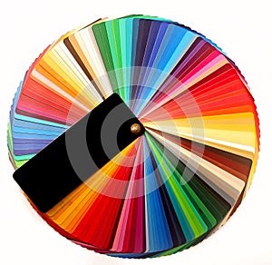 Color palette guide for printing industry