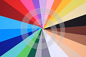 Color papers background