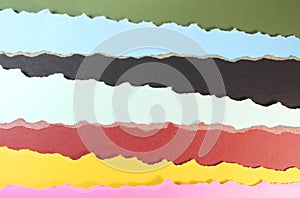 Color papers background