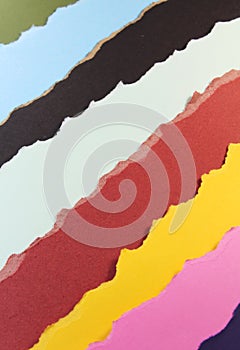 Color papers background
