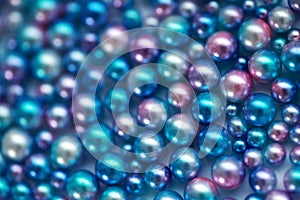 Color pearl beads