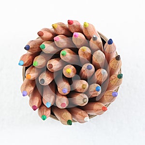 Color Pencil In Cup