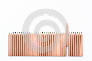 Color Pencil Fence