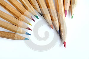 Color Pencils Background