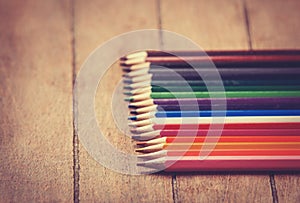 Color pencils.