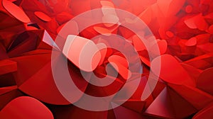 color red shapes background