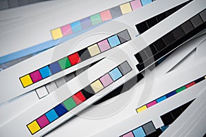 Color reference bars