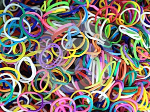 Color rubber bands