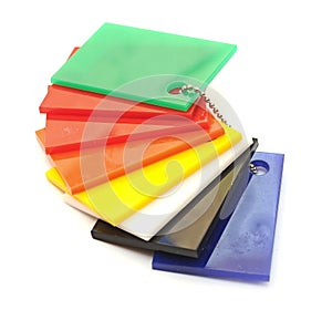 Color sampler glossy palette