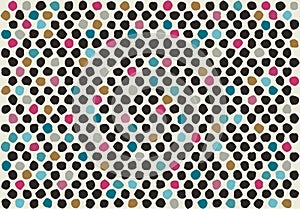 Color seamless repeat pattern