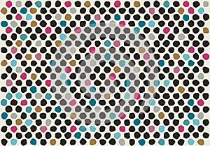 Color seamless repeat pattern photo