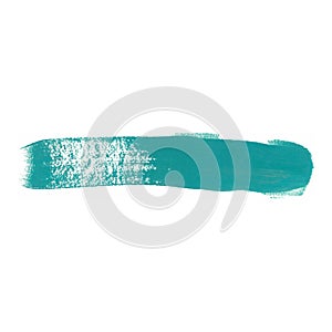 Color smear vector brush stroke. Varnish splash line trace. Abstract shape oil acrylic paint