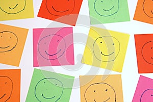 Color smileys photo