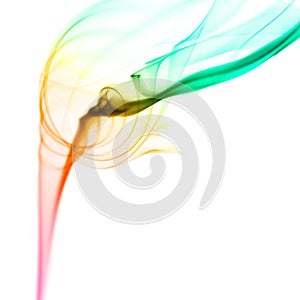 Color smoke