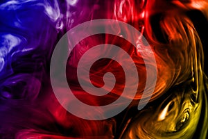 Color smoke background