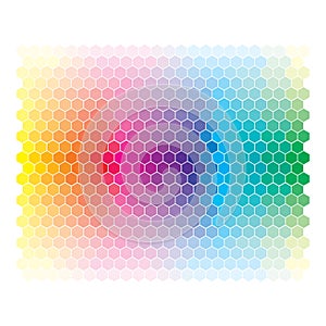 Color spectrum abstract wheel, colorful diagram ba