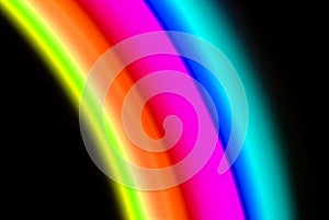Color spectrum blurry