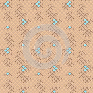Color squama pattern photo