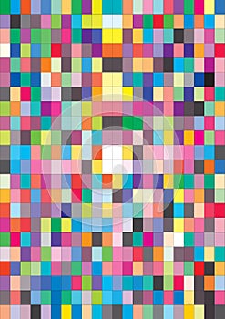 Color swatch - vector photo