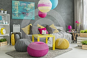 Color in teenager room