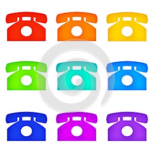 Color telephones