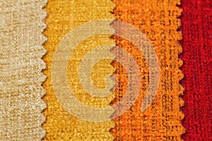 Color tone of fabric sample