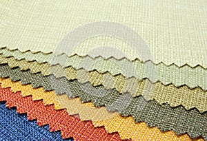 Color tone texture of fabric sample