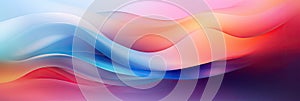 Color transition and gradient on abstract background