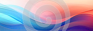 Color transition and gradient on abstract background