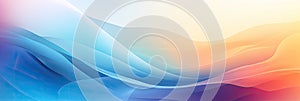 Color transition and gradient on abstract background