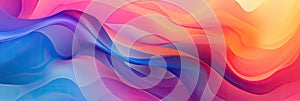 Color transition and gradient on abstract background