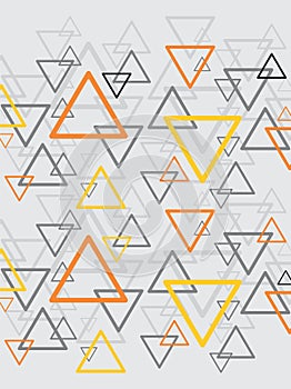 color triangle seamless pattern CDR X6