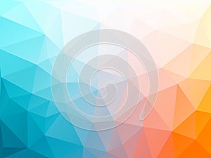 Color triangular abstract background