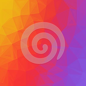 color triangular abstract background. polygonal style. eps 10