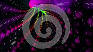 Color twist 1 // 1080p abstract colorful circles video background loop