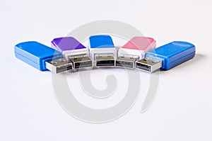 Color USB flash drive